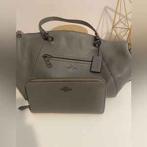 Matching Coach purse and wallet